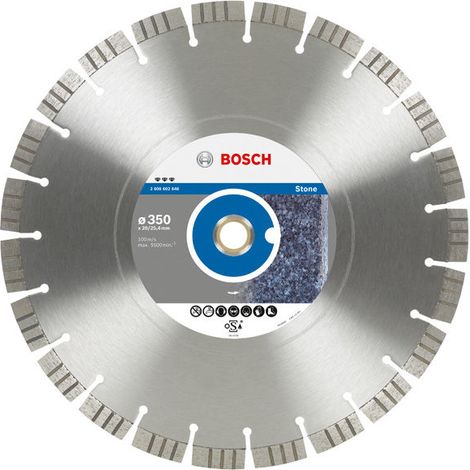 Bosch Best for Stone Disco de corte diamantado 350 mm