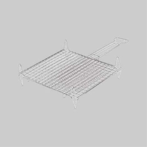 Graticola doppia rete bombata 27x37 cm (1/2)