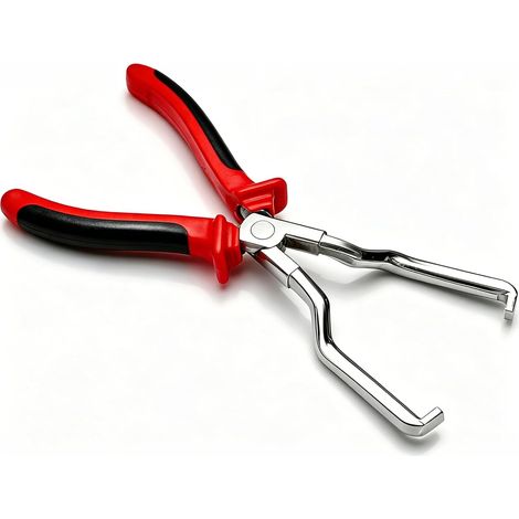 Pince pour Tuyau de Carburant Rapides, 22 cm Pince de Retrait Collier de Serrage, Pince a Collier Durite Voiture avec Poignée PVC Antidérapante, pour Tuyaux d’Essence, d’Urée, d’Huile et d’Eau (1/5)