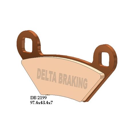 Pastillas de freno Delta para Polaris Sportsman 1000, 850, 800, 570 y 500 XP