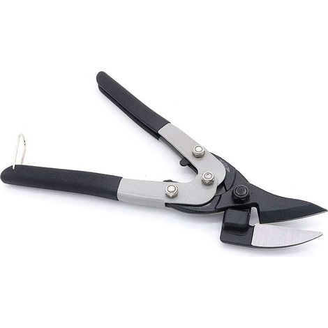Cisaille à tôle d'acier ultra résistante - Coupe droite - Coupe industrielle du métal - 27 cm (1/5)