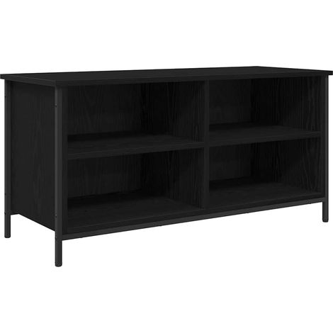 Maison Exclusive - Meuble TV Chêne noir 100 x 40 x 50 cm Bois d'ingénierie