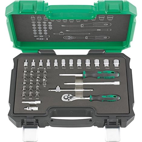 Fortis Steckschlüssel-Garnitur 1/4, 36-tlg. (1/5)