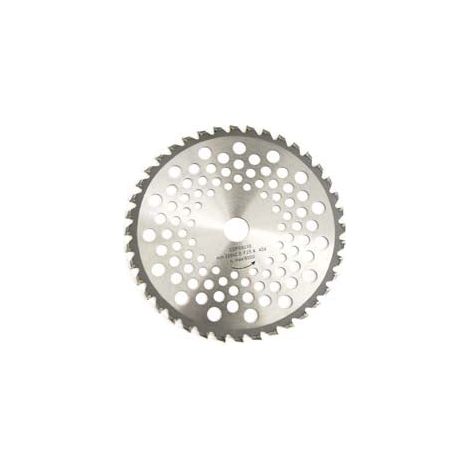 Disque Al Widia pour débroussailleuse à 40 dents - ø mm.225