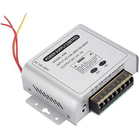 12V 5A Netzteil für Türzugangskontrollsysteme (110-240V) (1/5)
