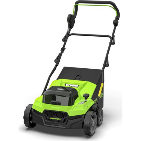 Escarificador 2 en 1 38cm POWERALL 48V (24V x2) GREENWORKS - Sin batería ni cargador - GD2X24SC38II (1/3)