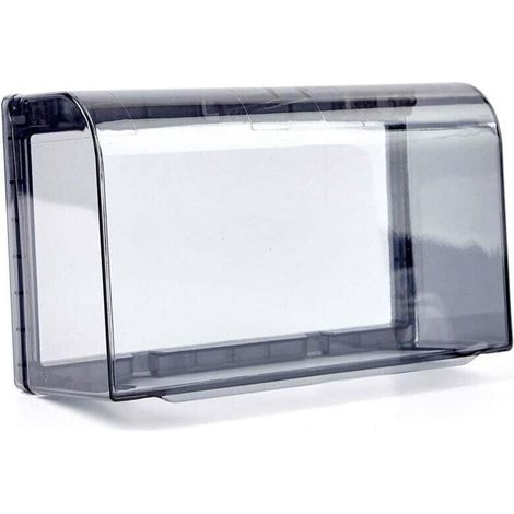 Résistant aux intempéries - Protection pour prise extérieure et prise - Noir,20212175mm