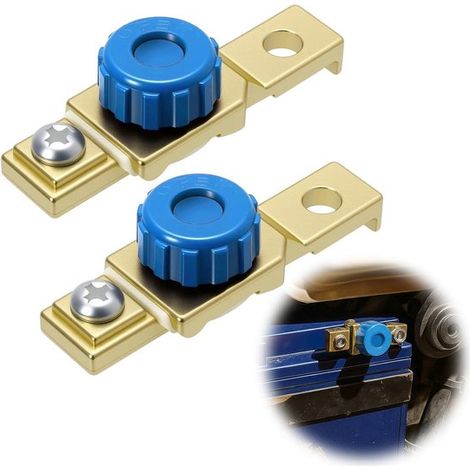 Interruptor principal de batería de 12 V para automóviles, motocicletas y embarcaciones - Antirrobo y mantenimiento (1/5)