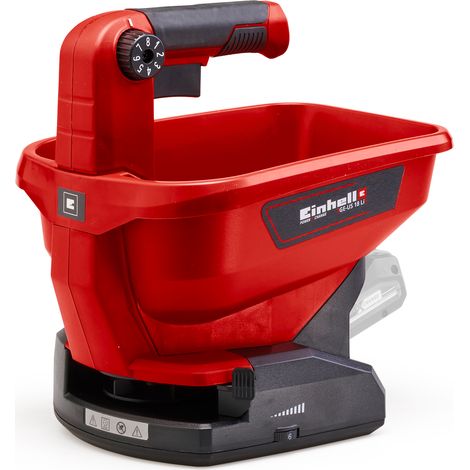 Einhell Épandeur sans fil GE-US 18 Li-Solo PXC (18V, lithium-ion, 3,3 litres, variateur électronique 6 positions, régulateur 8 positions) Livré sans Batterie ni Chargeur (1/5)
