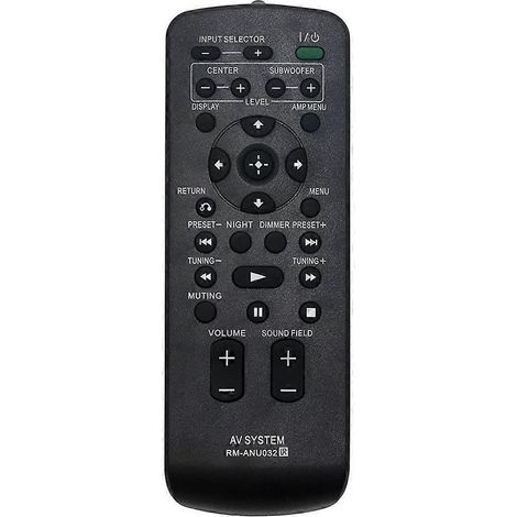 Télécommande pour ampli audio compatible avec RM-ANU032 (1/5)