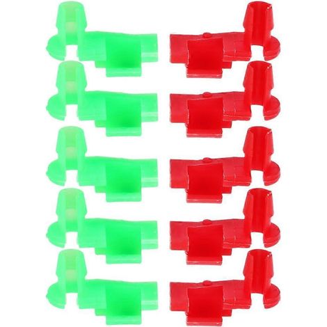 Heckklappengriffstangenclips, links und rechts, Stangenhalterungsclips (Paar)