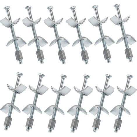 Raccord Plan de Travail - Connecteur de Meubles, 100 mm 6 pcs. - Joint Plan de Travail Cuisine - Vis Assemblage Meuble – Ferrure d'Assemblage - Solution Sûre et Stable