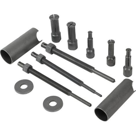 Kit d'extracteur de roulement intérieur de moto universel 9-23mm, 8pièces ensemble d'extracteur de roulement outil d'embrayage Kit de retrait de marteau à glissière interne pour toutes les motos (1/5)