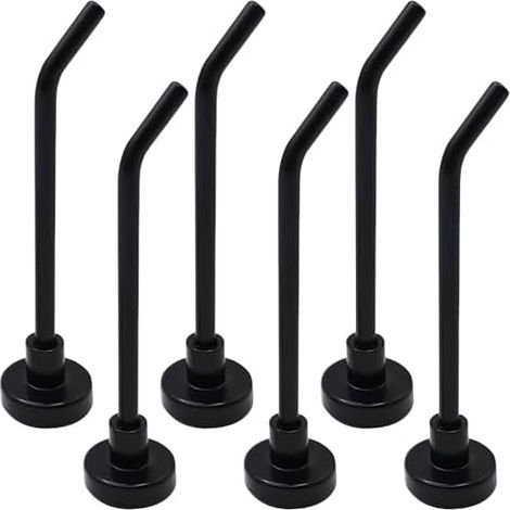 Stück Magnethaken, große Magnethaken, starker Neodym-Magnet, 7 mm starke Magnethaken, für Kühlschrank, Küche und Büro - (1/5)