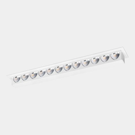 Downlight Bento Wall Washer 12 LEDS 12 Blanco cálido - 2700K CRI 90 Blanco IP20 842lm (1/2)