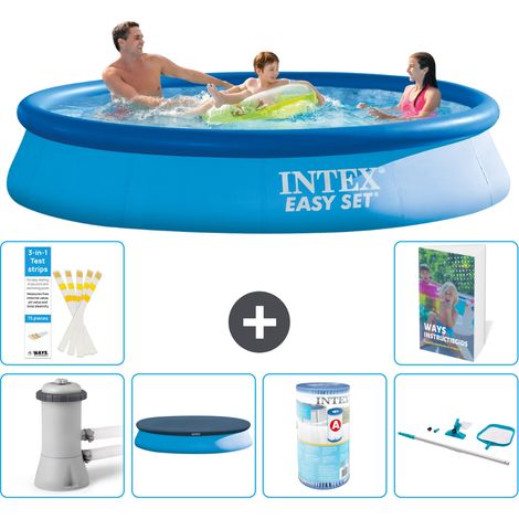 Easy Set Pool Rund - 366x76 cm - 7-teilig S304 (1/5)