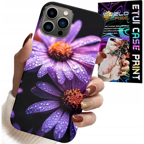 Custodia per iPhone 12 PRO - cover con fiori di margherita rosa (1/5)