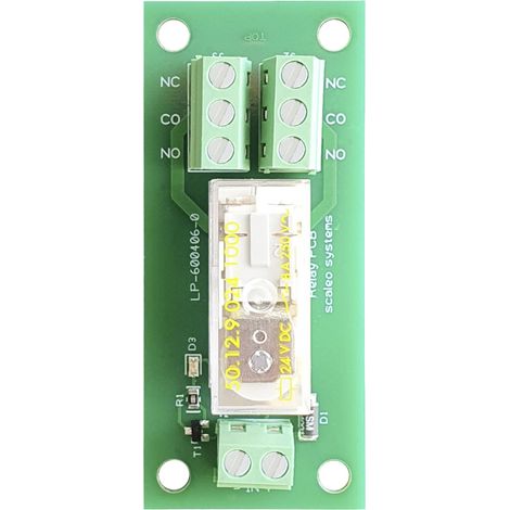 scaleo systems Relaisplatine  1 St.  Typ 24V 2 Wechsler 24 V/DC (1/3)