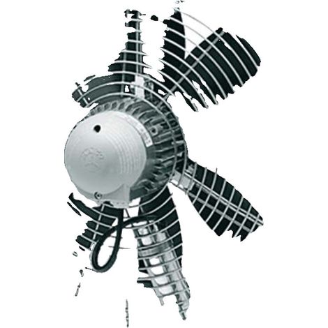 Ventilateur mural Maico EZQ25/2B 0083.0104, 2 vitesses