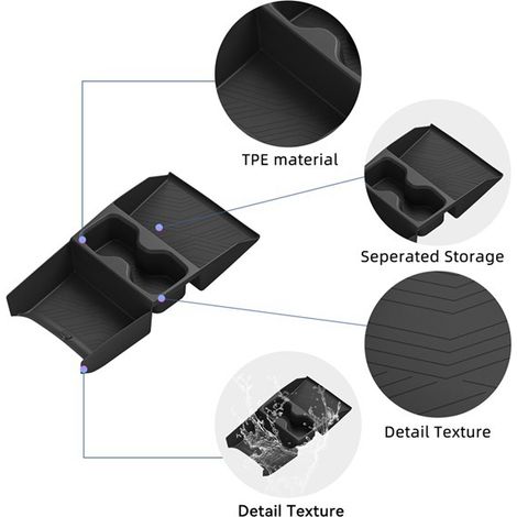 Available in 1 color: Black. Material: Plastic. Suitable for Hyundai Tucson 2025. Compatible with electronic transmission. (1/4)