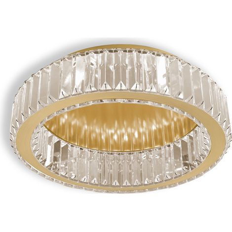 LAMPADA DA SOFFITTO TOOLIGHT APP1720-C BRUSH GOLD 40CM