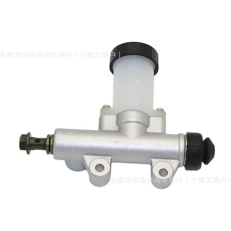 Maître-cylindre de frein hydraulique pour karts tout-terrain, étrier de frein à pied à 11 trous, pièces de pompe de frein modifiées (1/4)
