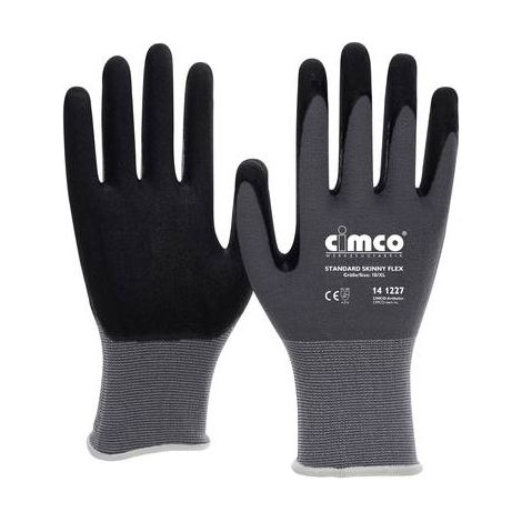 Guantes de protección Cimco standard skinny flex agarre transpirable