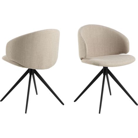 Ella Stuhl BEIGE  SCHWARZ (1/5)