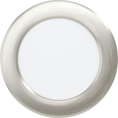 Eglo LED Einbauleuchte Fueva 6-Z nickel-matt Ø 12 cm RGB dimmbar (1/3)