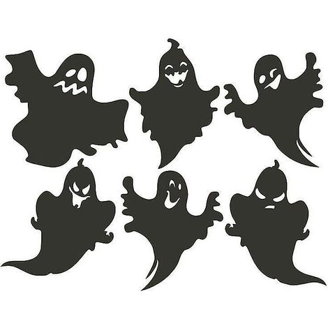 1 Stück Halloween-Aufkleber für Halloween-Dekorationen