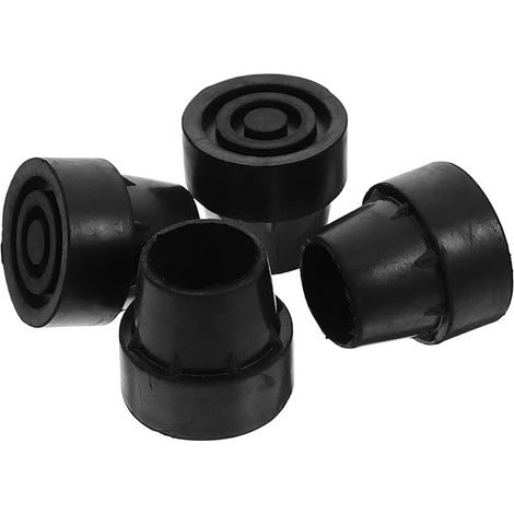 Set di 4 tappetini antiscivolo in gomma per trampolino, migliorano la stabilità e assorbono gli urti, accessori per uso interno ed esterno, adatti a tutte le età. (1/5)