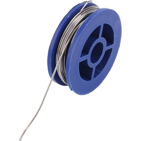 1 Stück feiner 0,8 mm 11 g Lötdraht mit Zinn-Kolophonium-Kern, Lötdrahtspule 63/37, neu (1/5)