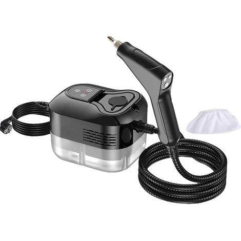 Nettoyeur à vapeur portatif, 1500W, capacité de 1,2L, température de 105°C, jusqu'à 60 minutes de vapeur continue, 20+ accessoires (1/5)