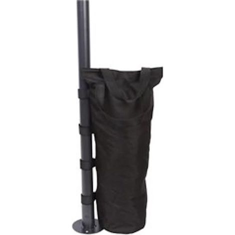 MaxxGarden Sacchi per Pesi - 4 Pezzi - Sacchi di Sabbia per Gambe di Tenda Pop-Up, Ombrellone da Patio, Mobili da Giardino - Colore Nero