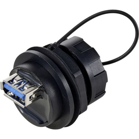 USB 3,0 Einbau Durchführung    TC-12770416 TRU COMPONENTS Inhalt: 1 St.