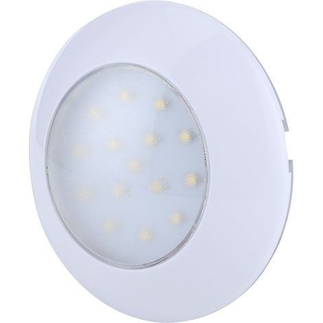 Plafonnier rond à 15 LED, IP67, 5000-6000 K, 3 W, 300 lm, éclairage intérieur de toit de voiture, 95 mm, 12-24 V (1/5)