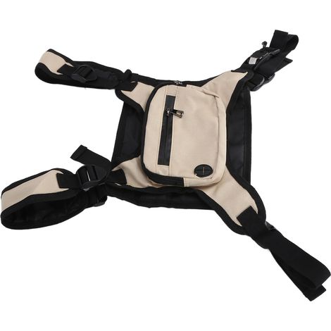 Sac de jardinage d'extérieur, sac à dos de course à pied, gilet, sac de rangement pour homme et femme, kaki (1/5)