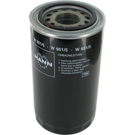 Filtre à huile type vissé Mann Filter W951/5 (1/2)