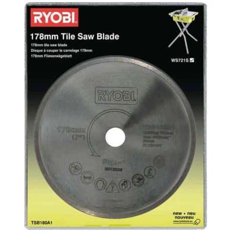 Disco RYOBI per piastrella 178mm TSB180A1 (1/2)