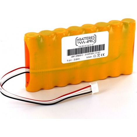 Batterie 9.6V 4/3A 3800 type 689139B00 pour Analyseur Chauvin Arnoux