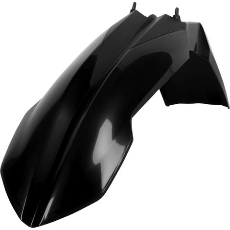 Guardabarros delantero Polisport para KTM SX SXF EXC XC 2007-2013, color negro, resistente.