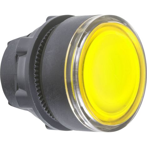 Harmony XB5 - tête bouton poussoir lumineux DEL - Ø22 - jaune
