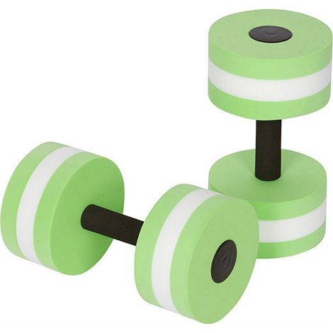 Lot de 2 haltères aquatiques avec résistance pour piscine, idéales pour le fitness aquatique, le renforcement des bras et la natation. Convient aux femmes et aux hommes. (1/5)