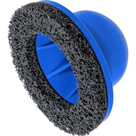 Ponceuse de moyeu de roue de voiture, 150 mm Brosse de nettoyage de moyeu de roue de voiture Nettoyeur de moyeu de roue Ponceuse de moyeu de roue Ponceuse à tête sphérique pour changement de jante (1/5)