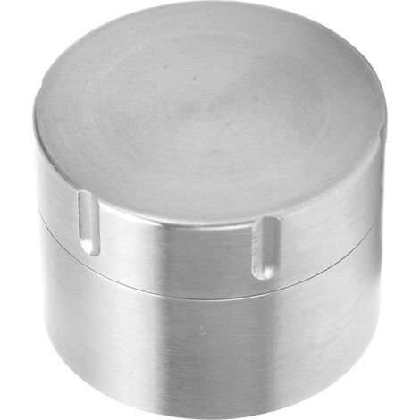 Mini boîtes à thé portables, étanches, en métal pur, pour conserver les herbes, le thé et les plantes médicinales. (1/5)