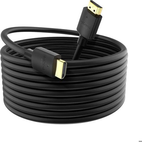 Câble HDMI - 2.0 - 5m - 4K 60Hz - Connecteurs Plaqués Or - Swissten (1/5)