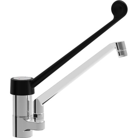 Miscelatore professionale canna 25 cm e leva clinica 30 cm GIOVE 3059 TASSINARI (1/2)