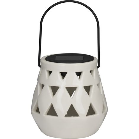 Arti Casa Lampe de table Blanc H11xl10xL10cm (1/3)