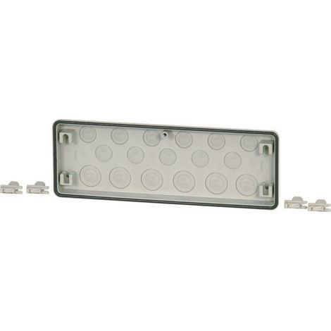 Eaton Brida, estampado 5x M25, 6x M25/16, 6x M32/20, HxAxP=116x329x23mm, 017236