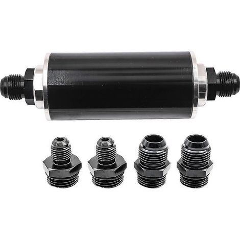 Filtre à carburant 50 mm nettoyable, adaptateur AN6, AN8 et AN10, accessoires automobiles universels - SFYGV (1/5)